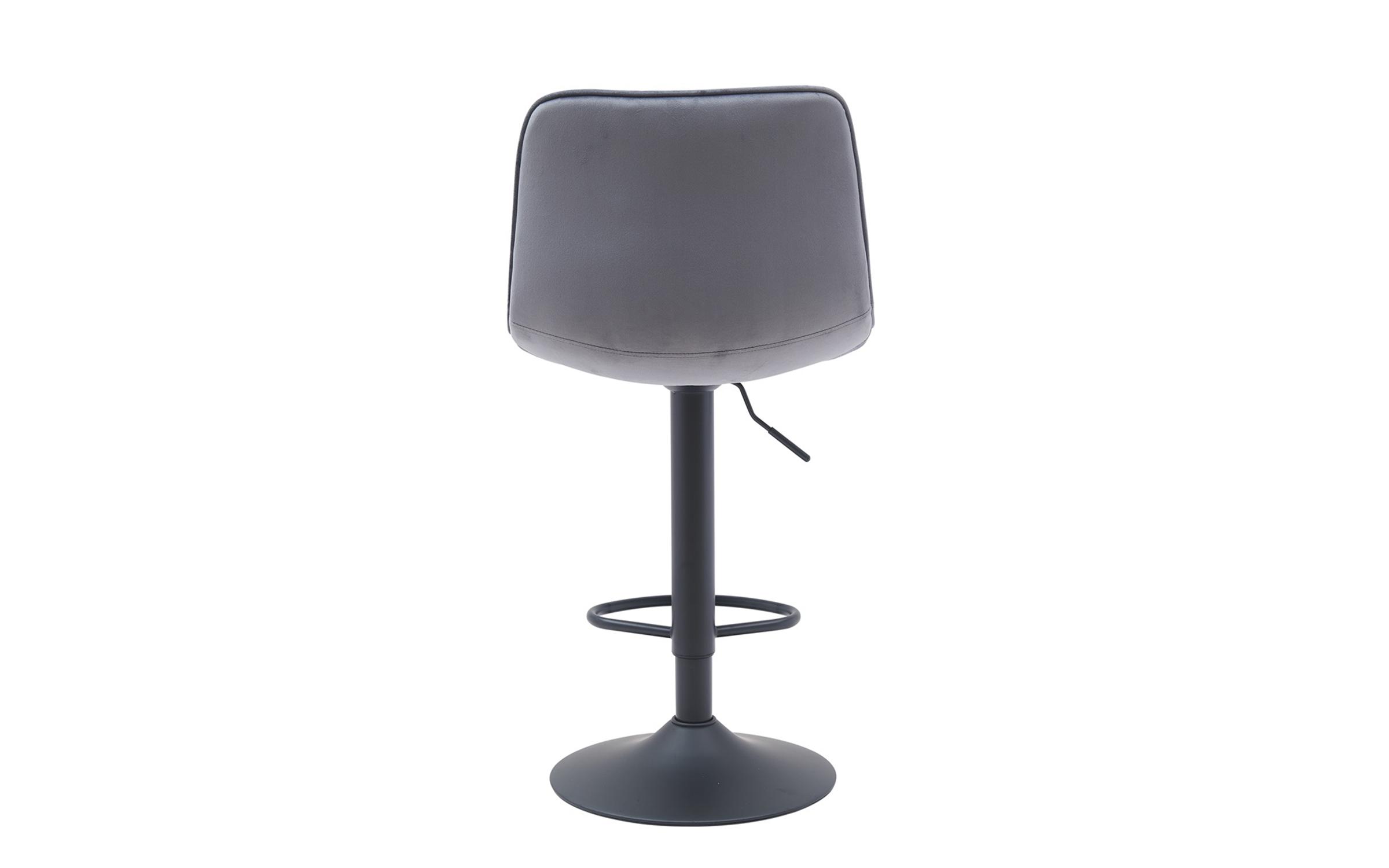 Scaun de bar Riko, gri  4